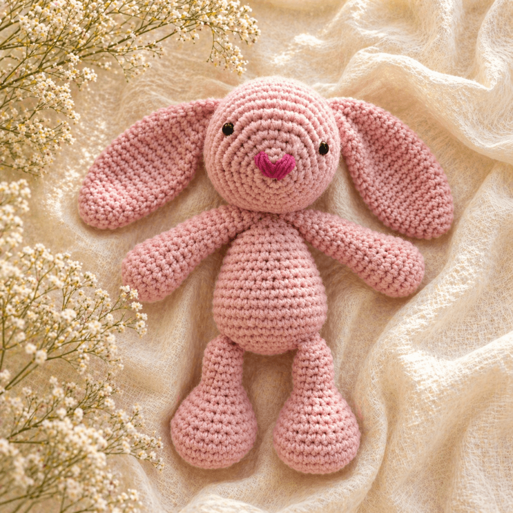 Pink Bunny | LovelyLoops pink bunny 3